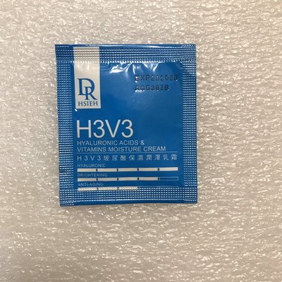 Dr.Hsieh 達特醫 H3V3玻尿酸保濕潤澤乳霜 2ml