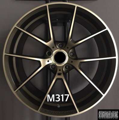 【CS-6749】全新鋁圈 類 Performance 19吋 5孔120 前後配 古銅金 BMW F10 F30 X3