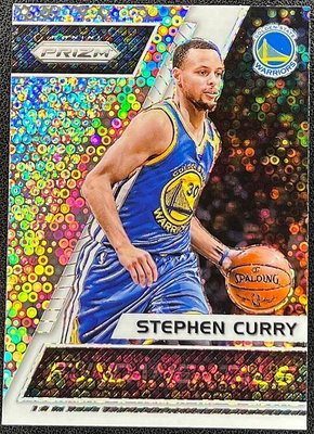 NBA 球員卡 Stephen Curry 2017-18 Prizm Fundamentals 泡泡亮