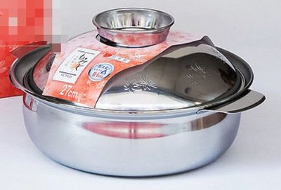 日本製 好品質可用IH電磁爐瓦斯爐煮湯鍋火鍋料理雙耳麻辣鍋燉湯煲湯鍋子不鏽鋼鍋送禮 6102c