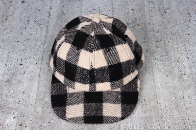 【HYDRA】Supreme Buffalo Plaid Wool 6-Panel 羊毛 黑白 六片帽【SUP040】