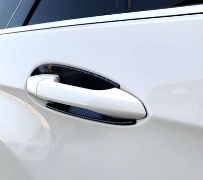 圓夢工廠 Benz 賓士 B W246 2012~2018 B180 B200 卡夢 碳纖款 車門把手防刮門碗內襯飾貼