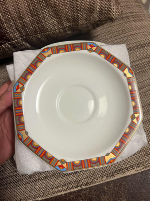 中古 德國唯寶villeroy&boch 咖啡碟