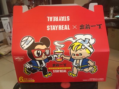 stayreal * 出前一丁 stay real 限量杯麵組