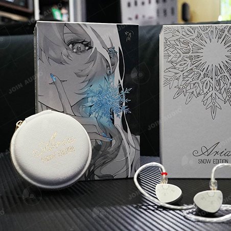 醉音影音生活】水月雨Moondrop Aria Snow Edition 入耳式耳機/耳道耳機