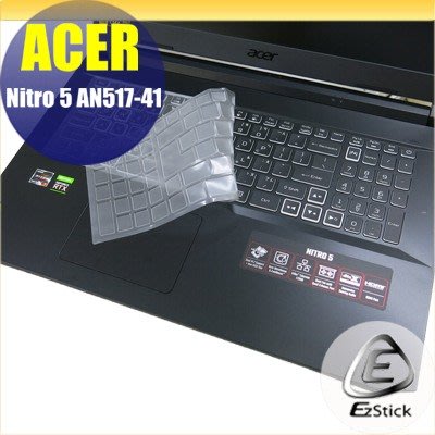 【Ezstick】ACER AN517-41 奈米銀抗菌TPU 鍵盤保護膜 鍵盤膜