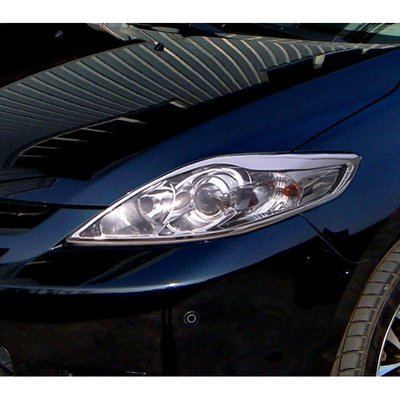 【JR佳睿精品】2006-2008 Mazda 5 M5 改裝 鍍鉻大燈框 前燈框 頭燈框 精品 電鍍 台灣製