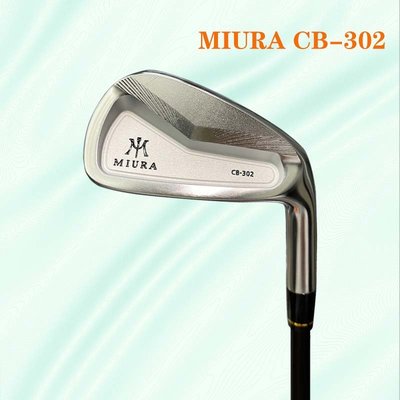 高爾夫球桿 全新 高爾夫球桿MIURA CB-302 男士七號鐵 KBS桿身練習鐵桿 正品