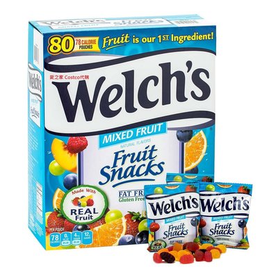 ~!costco代購 #919157 Welch's Fruit Snack 果汁軟糖2公斤