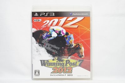 PS3 日版 賽馬大亨 7 2012 Winning Post 7 2012