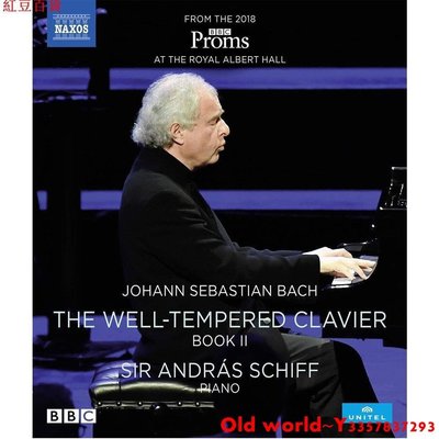 DVDˇBach The Well-Tempered Clavier Book II 2020 高清藍光碟BD50