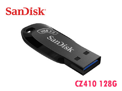 「阿秒市集」Sandisk Ultra Shift CZ410 128G 讀取100M USB3.2 Gen1 隨身碟