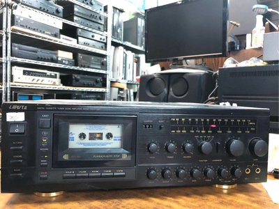 Laputa EACT-2001 卡式錄音機 收音機 綜合擴大機 有麥克風輸入 可當 卡拉ok擴大機