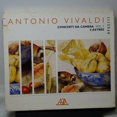 古典音樂/ANTONIO VIVALDI CONCERTI DA CAMERA VOL.1/二手CD