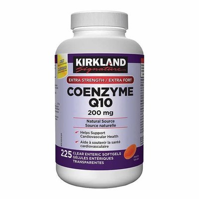 現貨 加拿大 Kirkland Coenzyme Q10 輔酶 200mg 225顆有效期限2024年