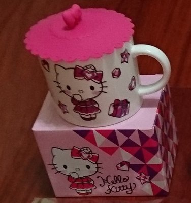 SOGO Hello Kitty 品味夢幻馬克杯, 水杯, 沖泡杯, 附蓋