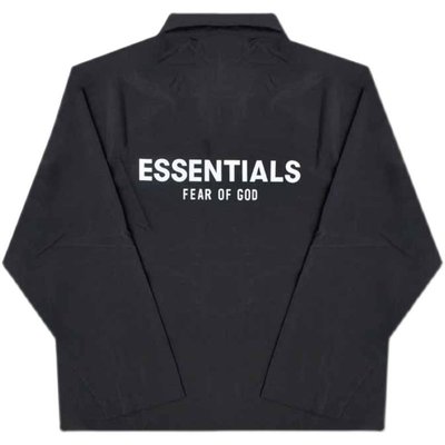現貨熱銷-Fear Of God FOG Essentials Jacket 反光 3M 風衣 外套