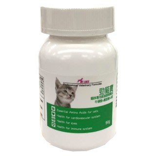 J.VET 勁貓寶-牛磺酸+離胺酸+B群 90g 貓咪專用胺基酸營養品