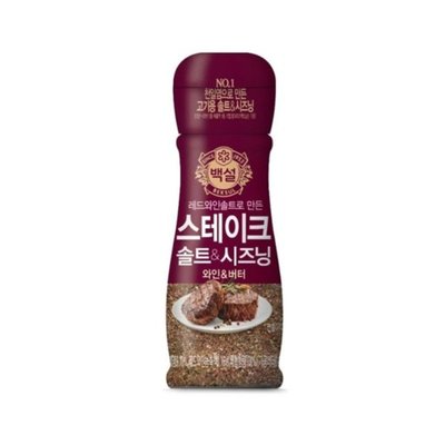 韓國 CJ 白雪 牛排調味鹽 40g 鹽巴 調味料 韓式調味料 牛排鹽【V975012】YES美妝