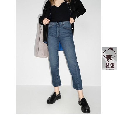 TOTEME 2021春夏新品 Original經典款藍扭縫直筒牛仔褲 代購正品 促銷