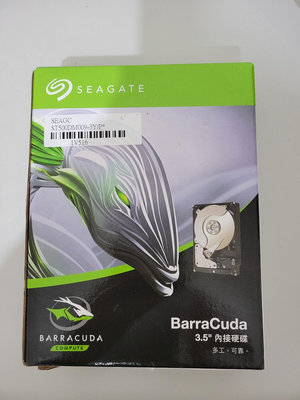 原廠希捷Seagate Barracuda SATA 500G 3.5吋硬碟