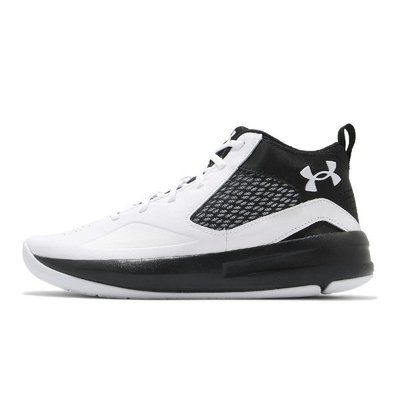 Under Armour 籃球鞋 UA Lockdown 5 黑白 男鞋 避震 3023949100  US10