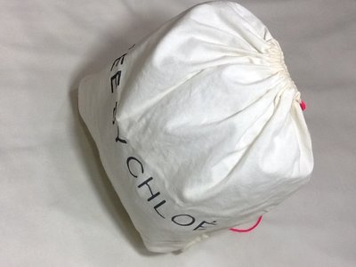 羅浮宮 真品 SEE BY CHLOE 米白包包大防塵袋 大防塵套 絨布套 後背式 只有一個 二手商品