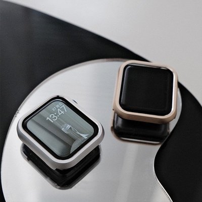 最新款 7代 金屬保護殼 Apple Watch 6/5/4/3/2代 鋁合金邊框殼 錶殼 41 45mm 44 40