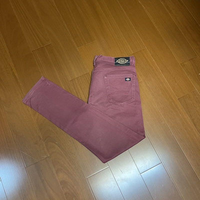 （Size 34/32) Dickies 紅色彈性牛仔褲(3M34-2)