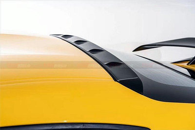 適用于豐田新款SUPRA GR A90改裝Aimgain款碳纖維包圍大尾翼頂翼---請議價