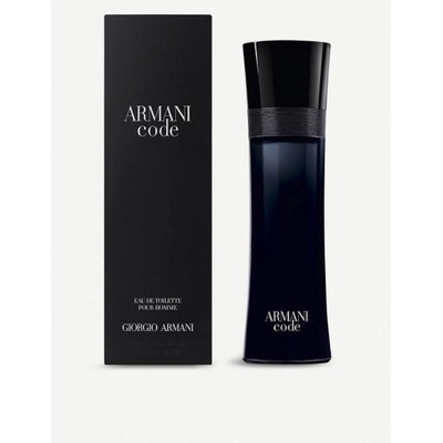 【省心樂】 Giorgio Armani Code 亞曼尼黑色密碼男性淡香水 75ml