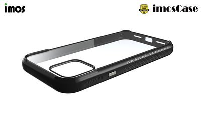 免運 imos 軍規 iPhone11 Pro Max 6.5 吋 (2019) 美國軍規認證雙料防震保護殼(尊爵黑)