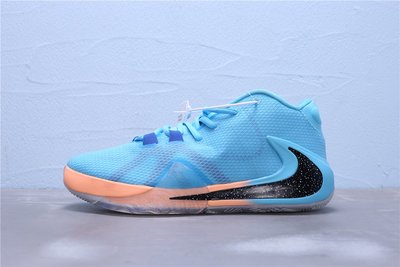 Nike Zoom Freak 1 EP 藍桔色 休閒運動籃球鞋 潮流男鞋 BQ5423-104