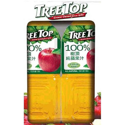 TREE TOP 100%蘋果汁 2升x 4 pcs   CA30991 (每人限購一組)