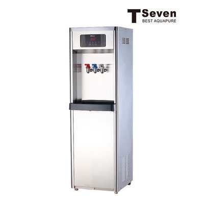 【賀宏】新機(含安裝) - Q7-3H  TSeven/冰溫熱3溫/按鍵煮沸式立地型飲水機