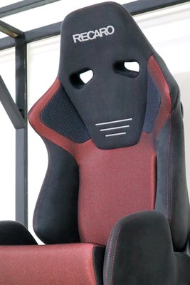 全新進口RECARO SR-6 GK 紅/黑 可調賽車椅 L板 滑槽 角架 換布 皮革 牛皮 卡夢