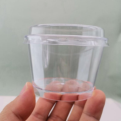 加厚慕斯杯布丁杯硬塑料透明一次性圓形甜品果凍蛋糕杯冰淇淋杯