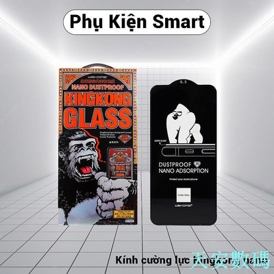 鋼化 iPhone KingKong Nano 防塵,高級防指紋鋼化玻璃,適用於 iPhone 7Plus 至 14 P