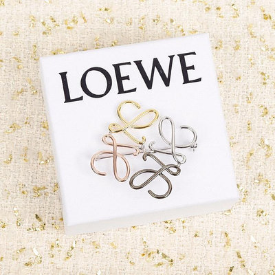 雯雯代購版2020爆款羅威 Loewe logo四色胸針 一致ZP黃銅材質，細節完美