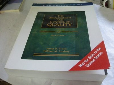 The management and control of quality》ISBN:0324225032│Baker & Taylor Books有光碟