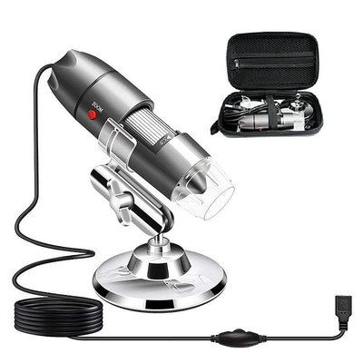 USB顯微鏡相機 40X-1000X Cainda Digital Microscope with Metal Stan
