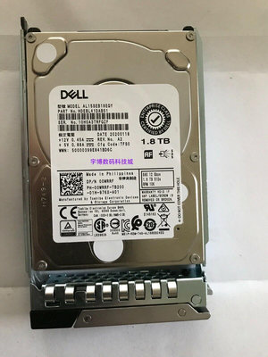 DELL/戴爾 R740 R730 R640 R740XD 1.8T 7.2K SAS 2.5伺服器硬碟