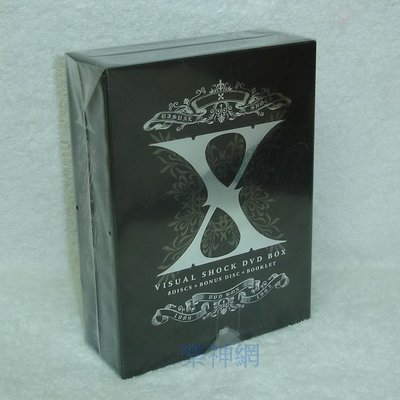 X JAPAN X Visual Shock DVD Box 1989-1992 日版初回限定9 DVD+