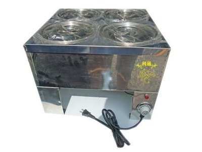 《利通餐飲設備》4格魯菜桶(插電式) 溫控保溫台 四格滷菜筒 保溫桶 熱食保溫台 保溫桶