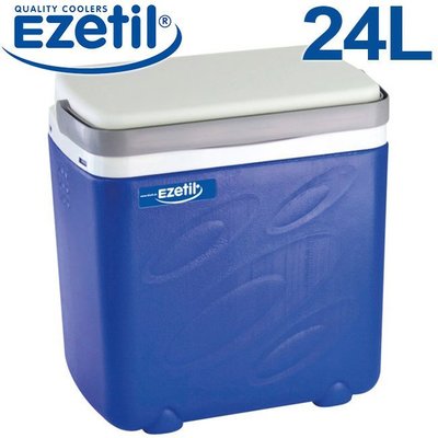 【EZetil】出清 843610【24L】超冷型冷藏箱 保冰桶/保冷袋行動冰桶保冰保鮮/行動冰箱 可搭配保冷劑