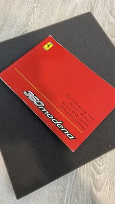 法拉利 Ferrari F360 Modena 車主手冊 維修手冊