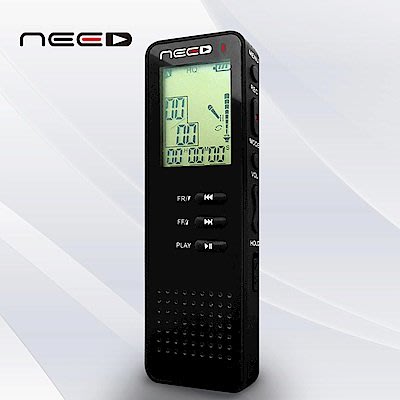 震旦 保固一年 NEED尼德 專業型輕巧錄音筆 CR-801 錄音機 可插卡 MP3播放機 使用