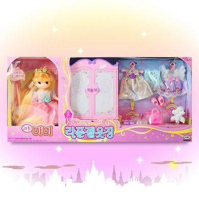 玳玳的玩具店 迷你MIMI長髮公主衣櫥組/MIMI/長髮公主