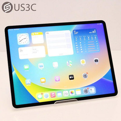 【US3C-青海店】台灣公司貨 Apple iPad Pro 12.9吋 第5代 128G WiFi 銀色 M1晶片 聰穎接點 二手平版 UCare保固6個月
