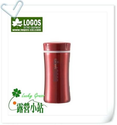 露營小站~出清品【81287402】日本LOGOS輕山保冷杯M 酒紅M,約280ml